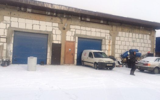 Многофункциональное здание в городе Заславль